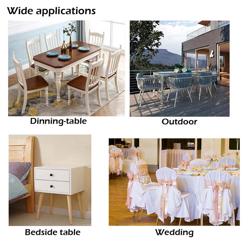 8''High 3-Wick Glass Flameless Candles White (ONLINE EXCLUSIVE)