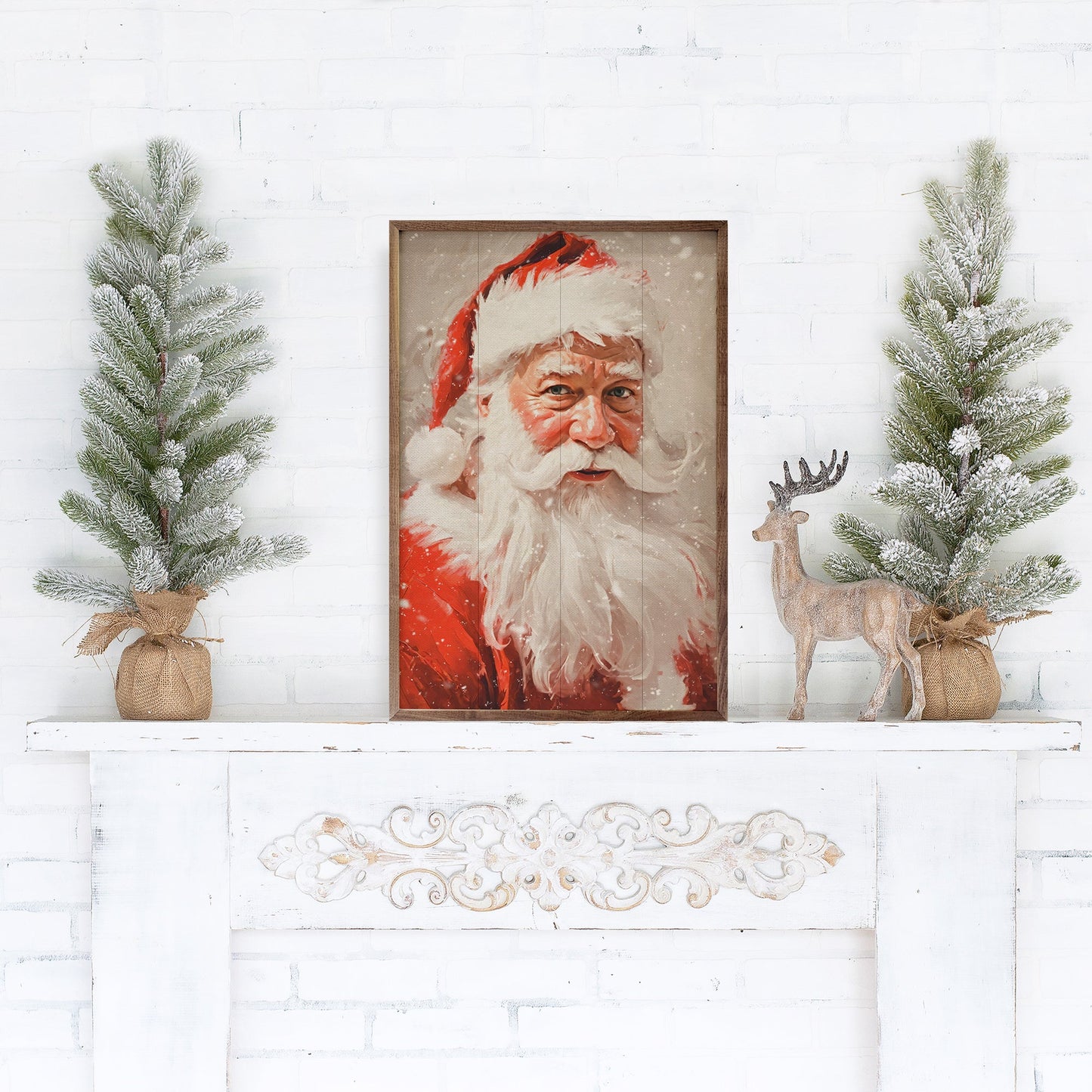 Mister Claus Framed Art Print (Online Exclusive)