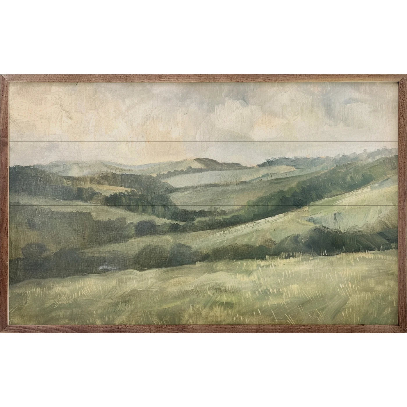 Green Landscape Framed Print (Online Exclusive)