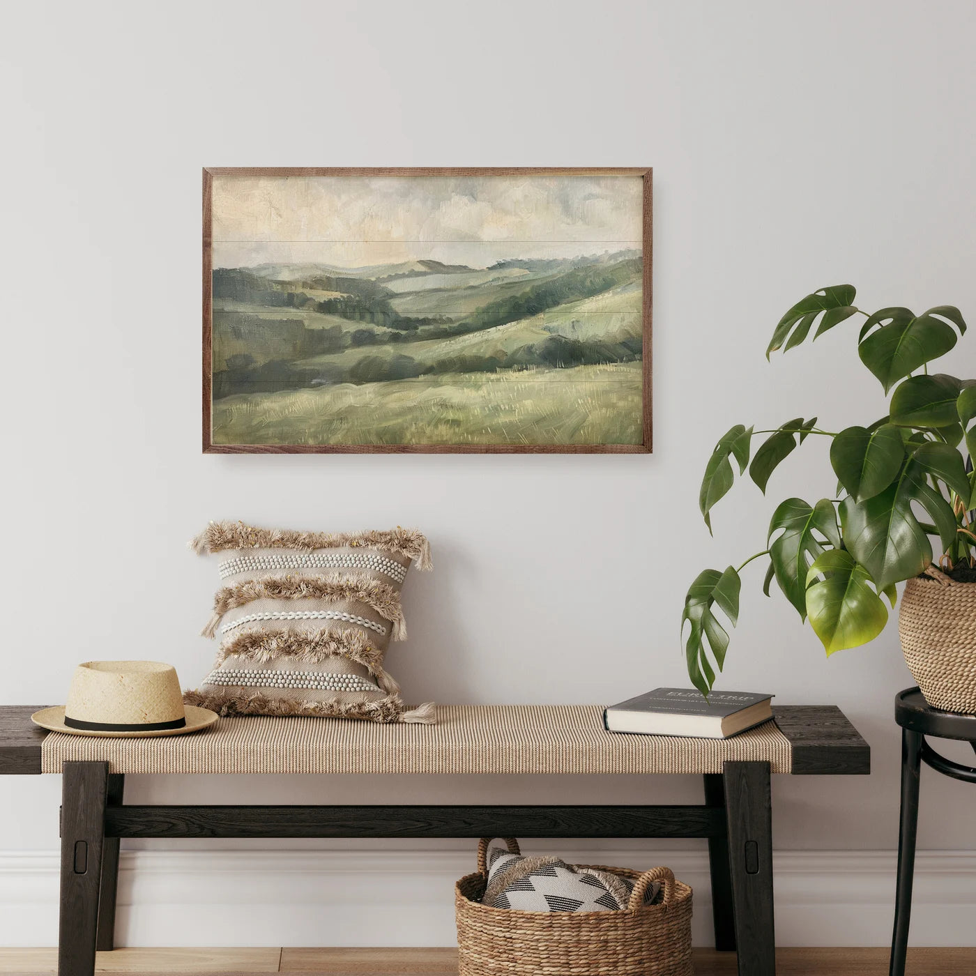 Green Landscape Framed Print (Online Exclusive)