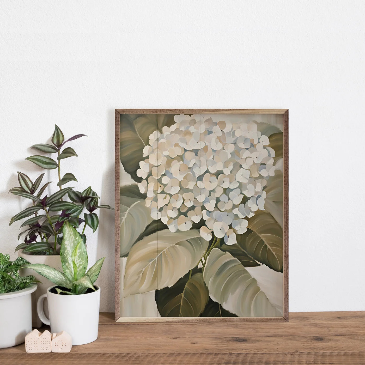 Cream Hydrangea Art