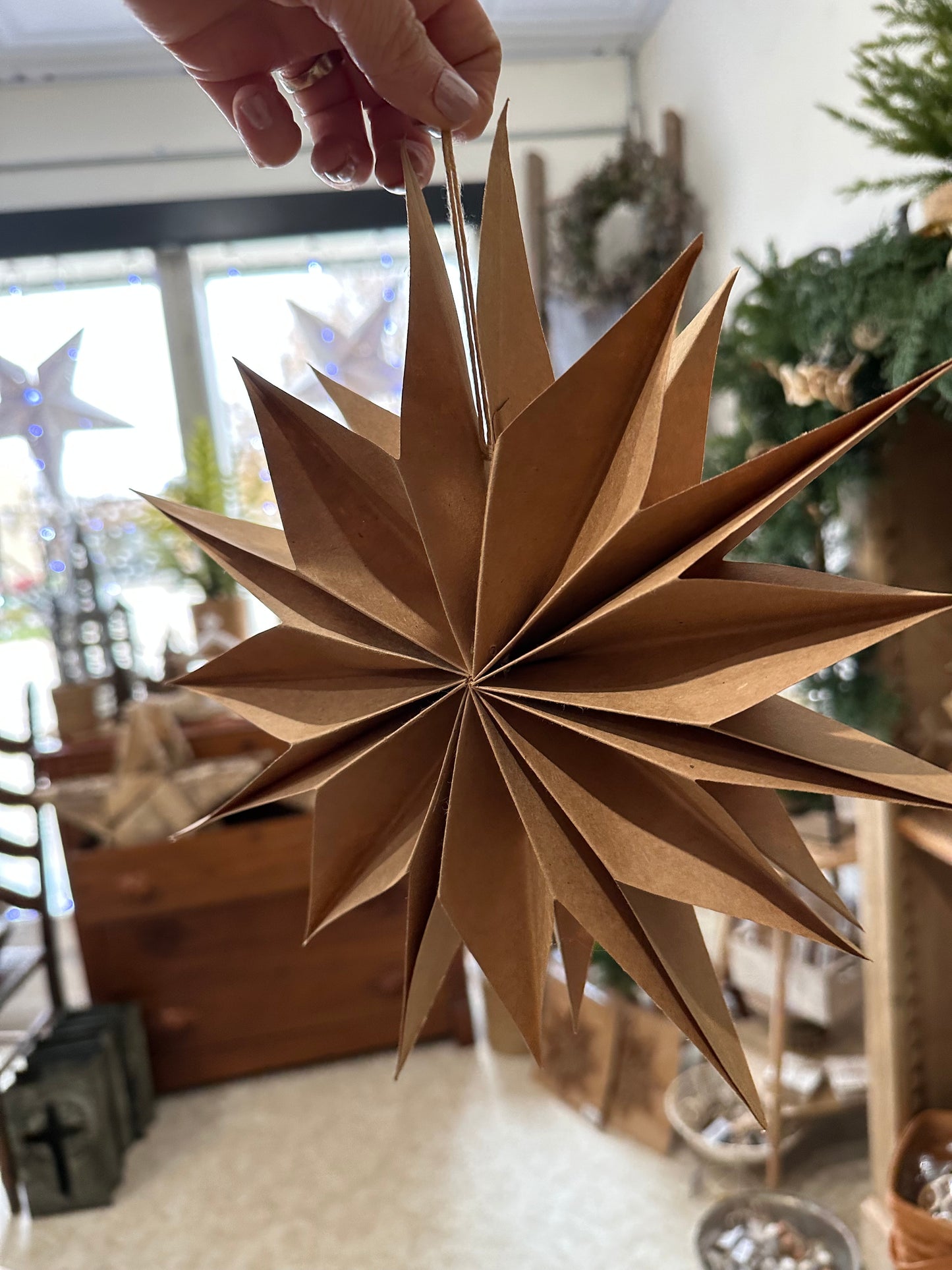 Kraft Paper Stars