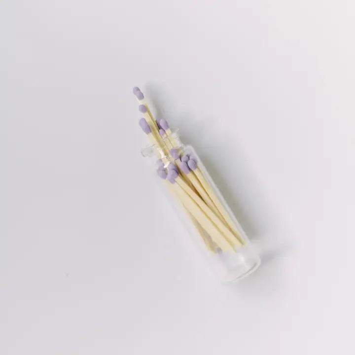 Matches in Strike Jar (Lavender)