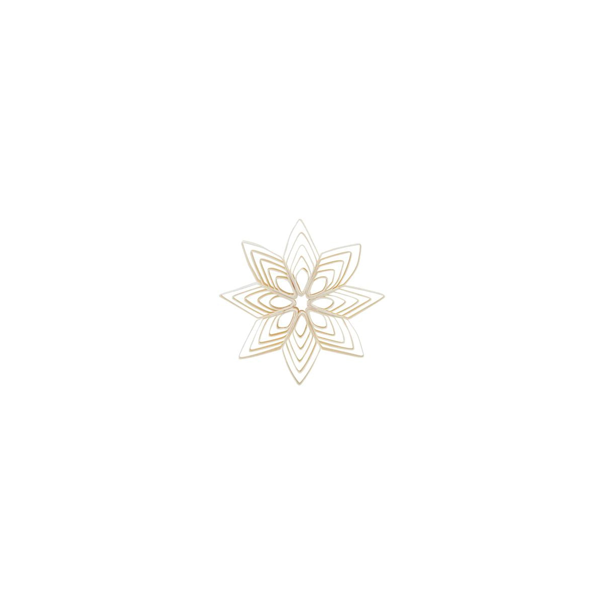 Quilling White Stars