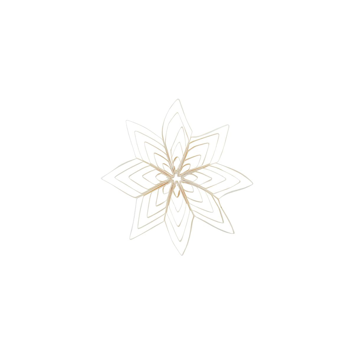 Quilling White Stars