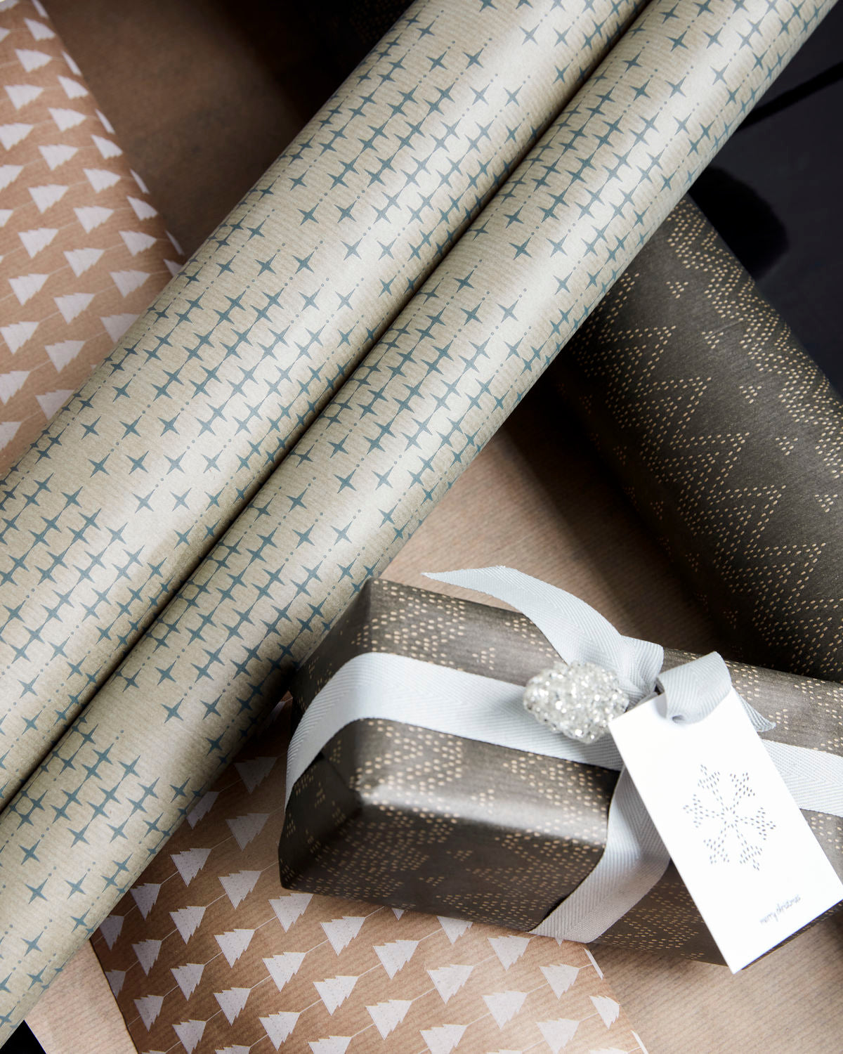 Holiday Gift Wrap Trio