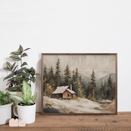 Rustic Cabin Art (Online Exclusive)