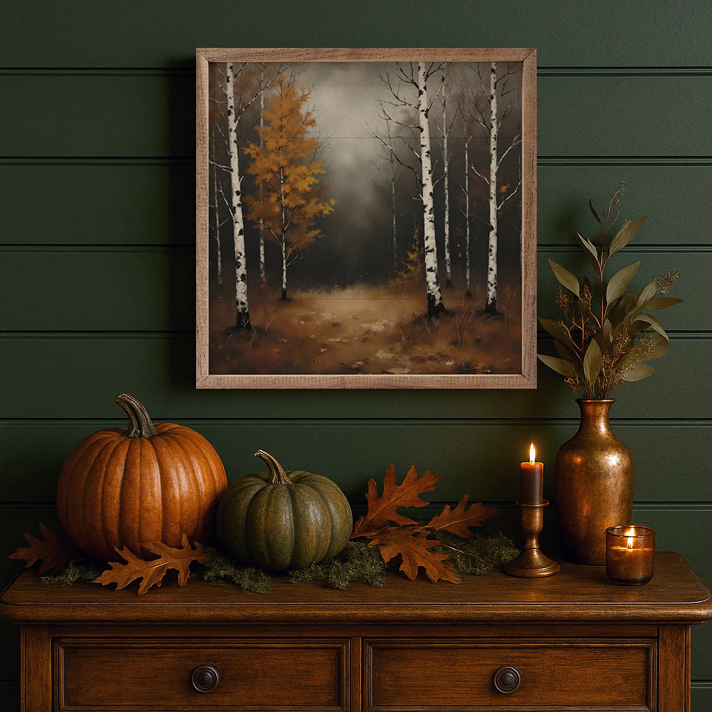 Birch Tree Framed Art
