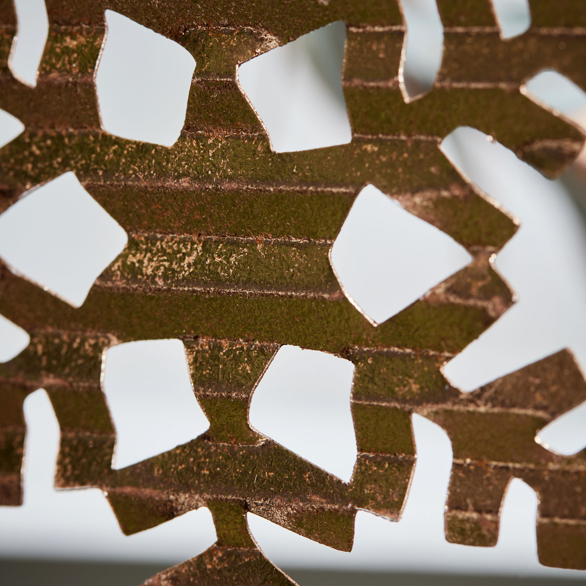 Tin Plate Snowflake Ornament