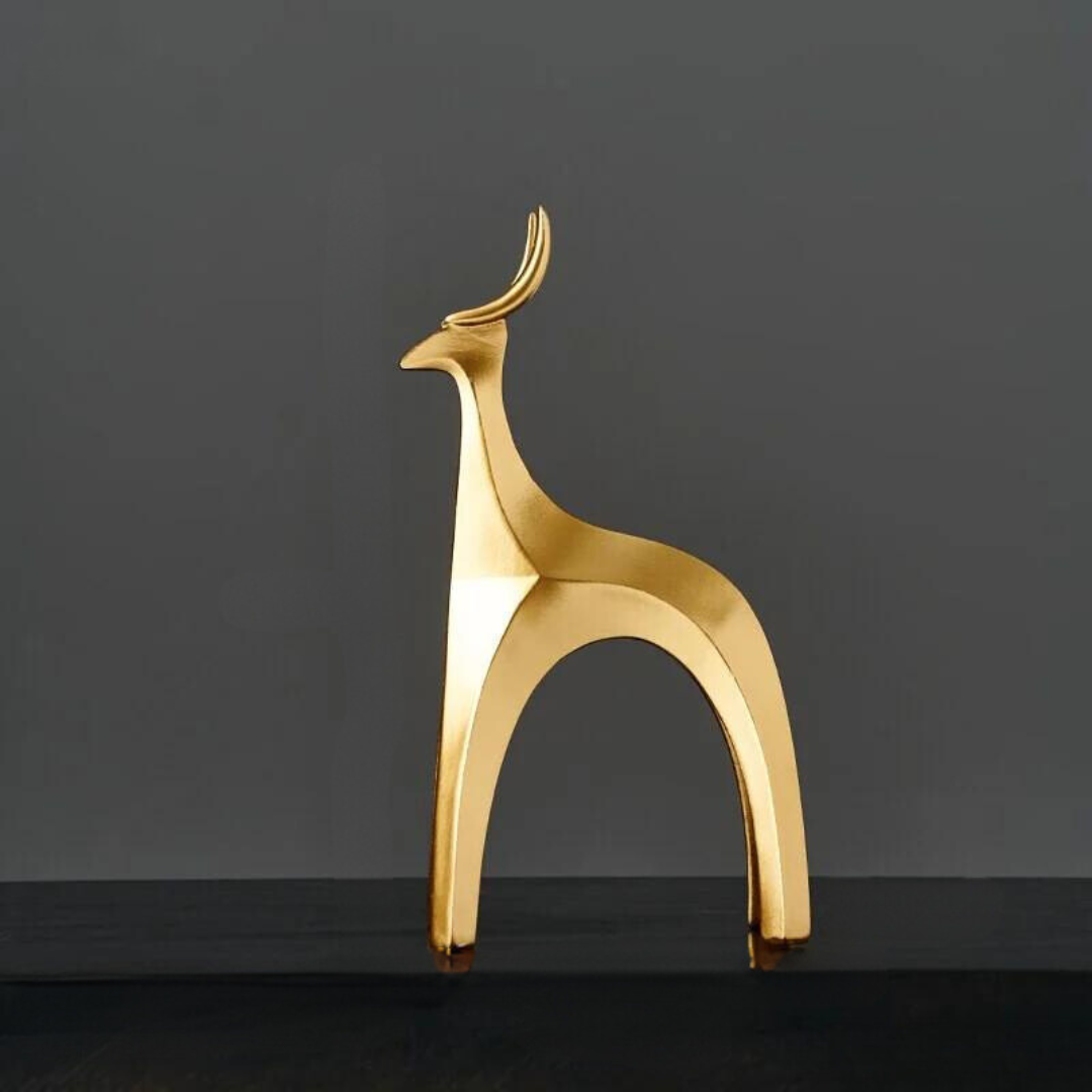 Gold Modern Deer