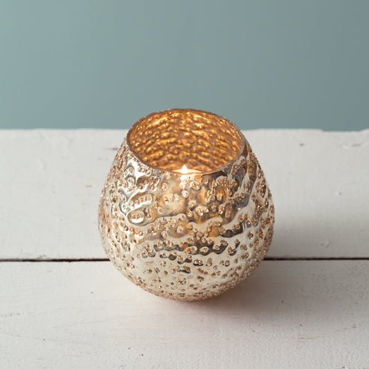 Mercury Glass Votive  (Online Exclusive)