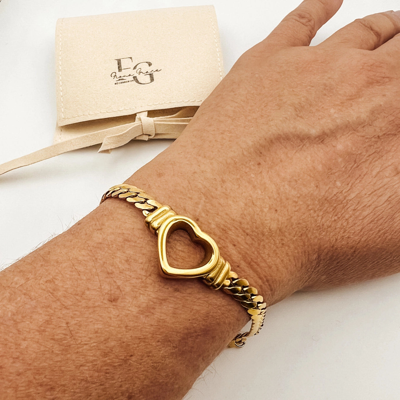 Heart Gold Bracelet (ONLINE EXCLUSIVE)