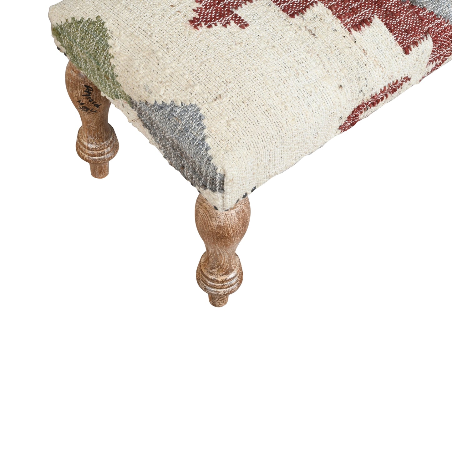 Rustic Upholstered Bench (ONLINE EXCLUSIVE)
