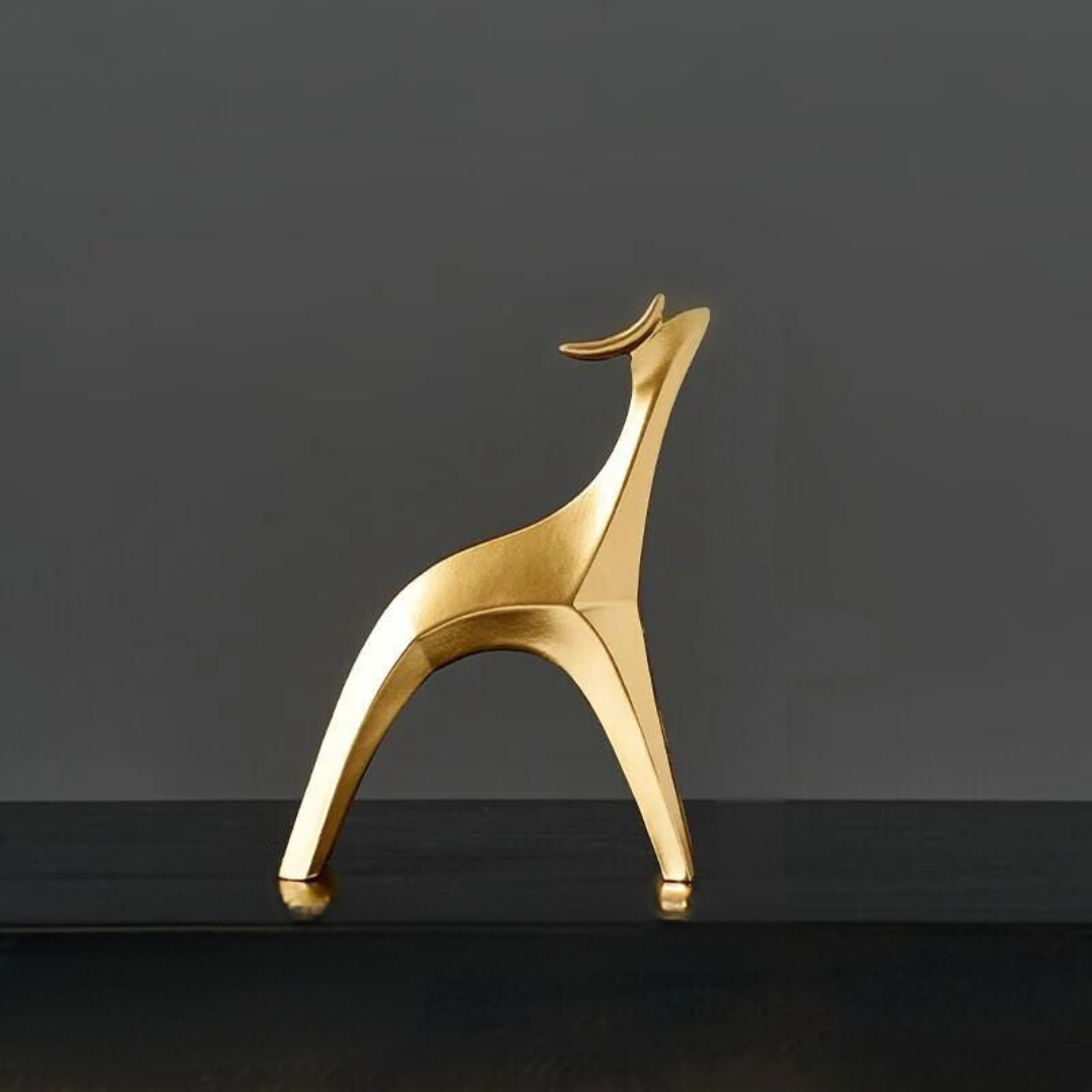 Gold Modern Deer