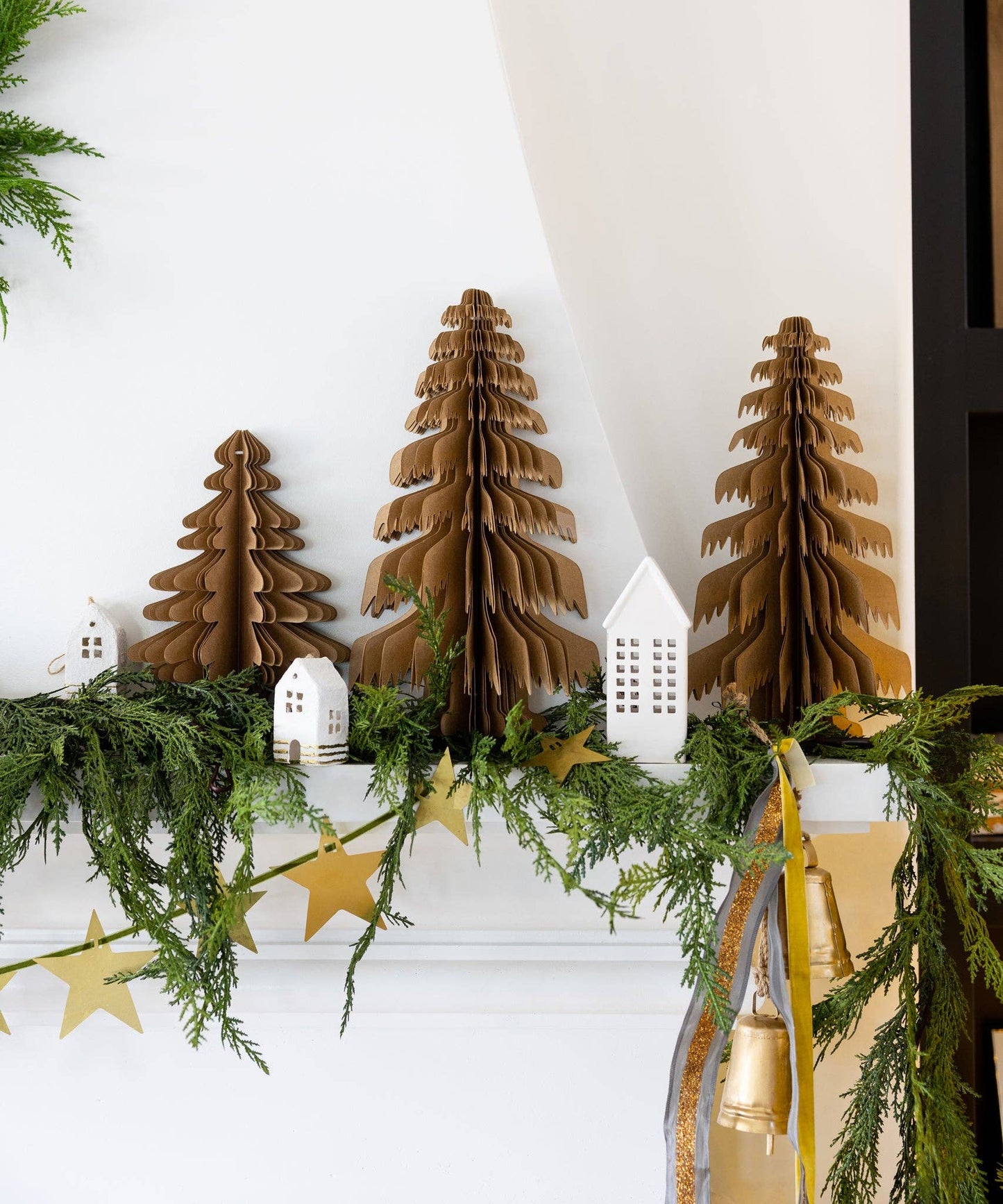 Kraft Accordian Paper Tree
