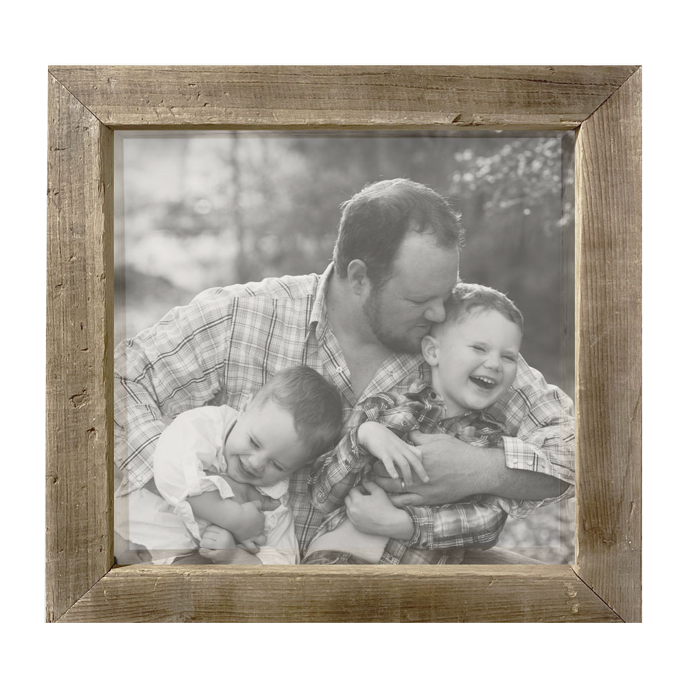 23x23 Timberwood Photo Frame: Brown
