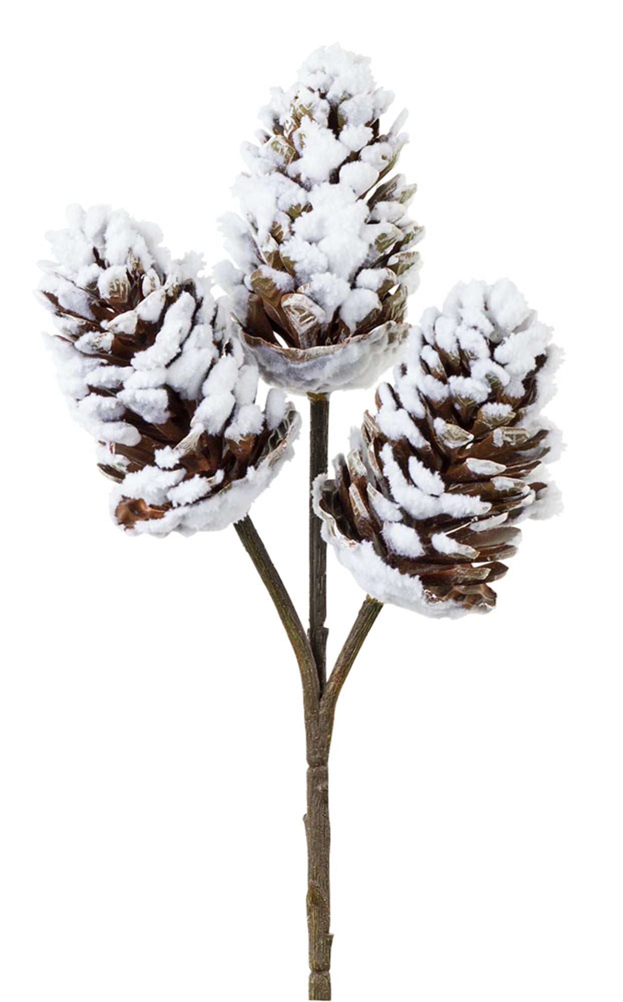 Snowy Pine Cone Pick