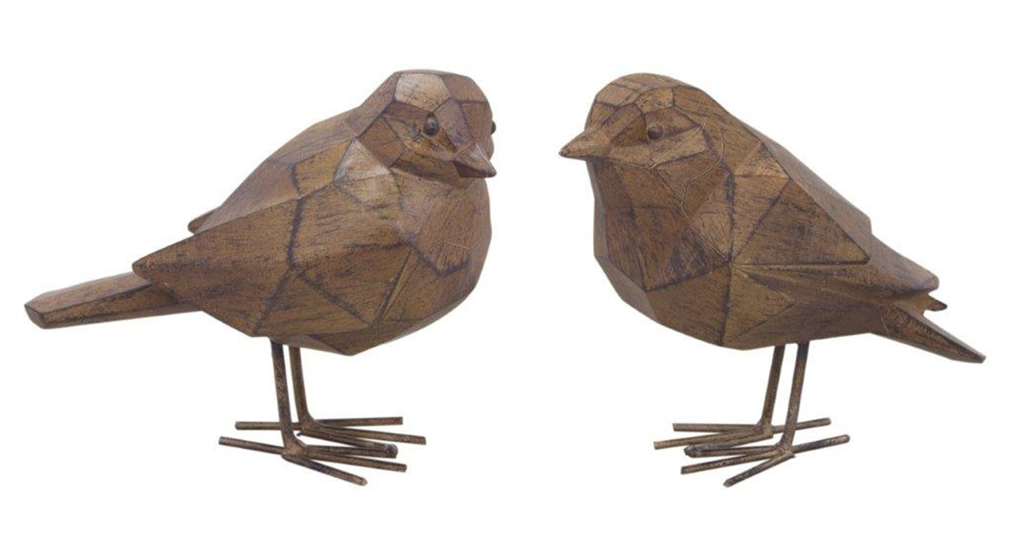 Brown Resin Bird