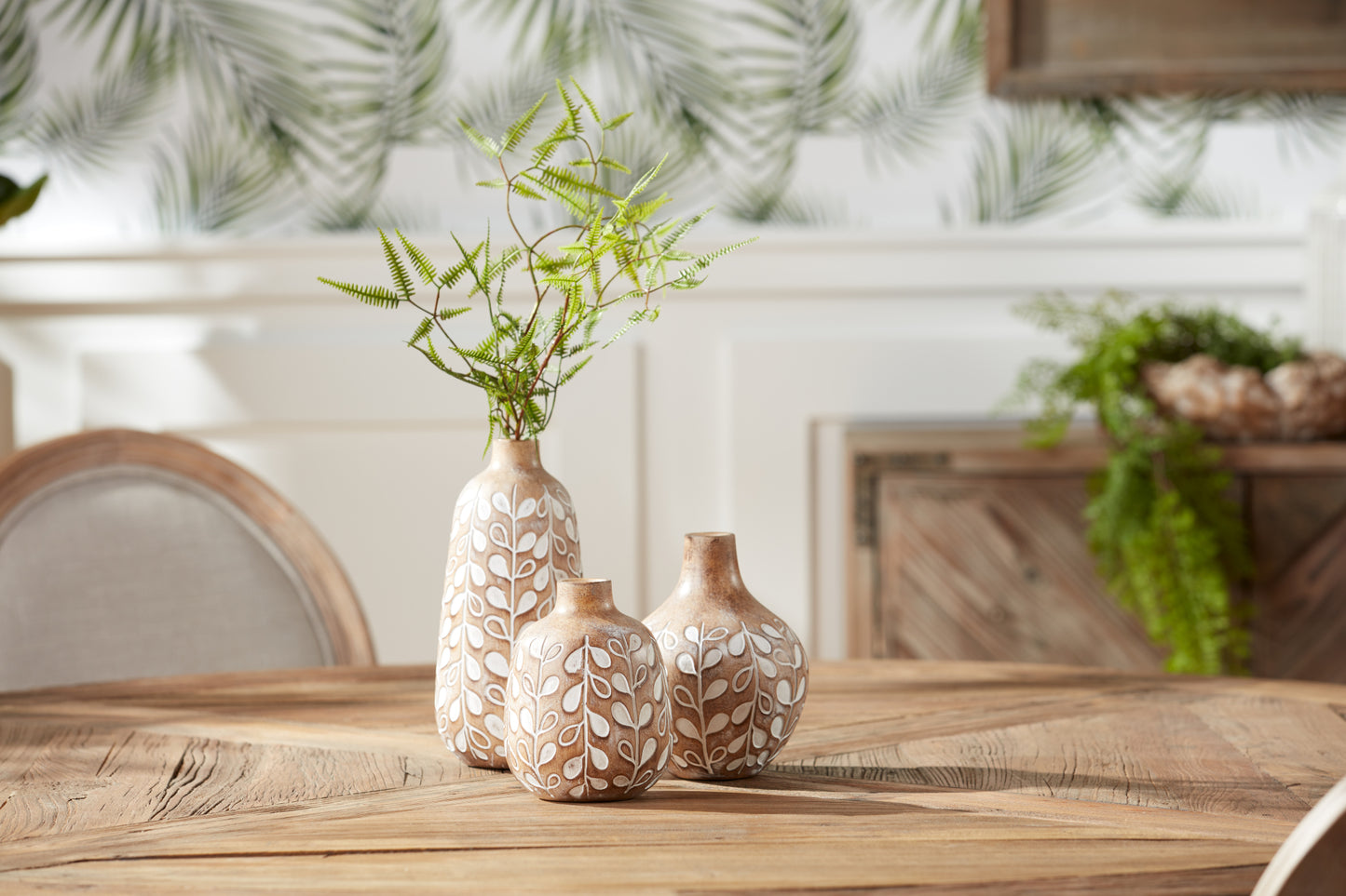 Carved Vases