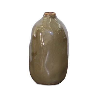 Mushroom Glazed Vase