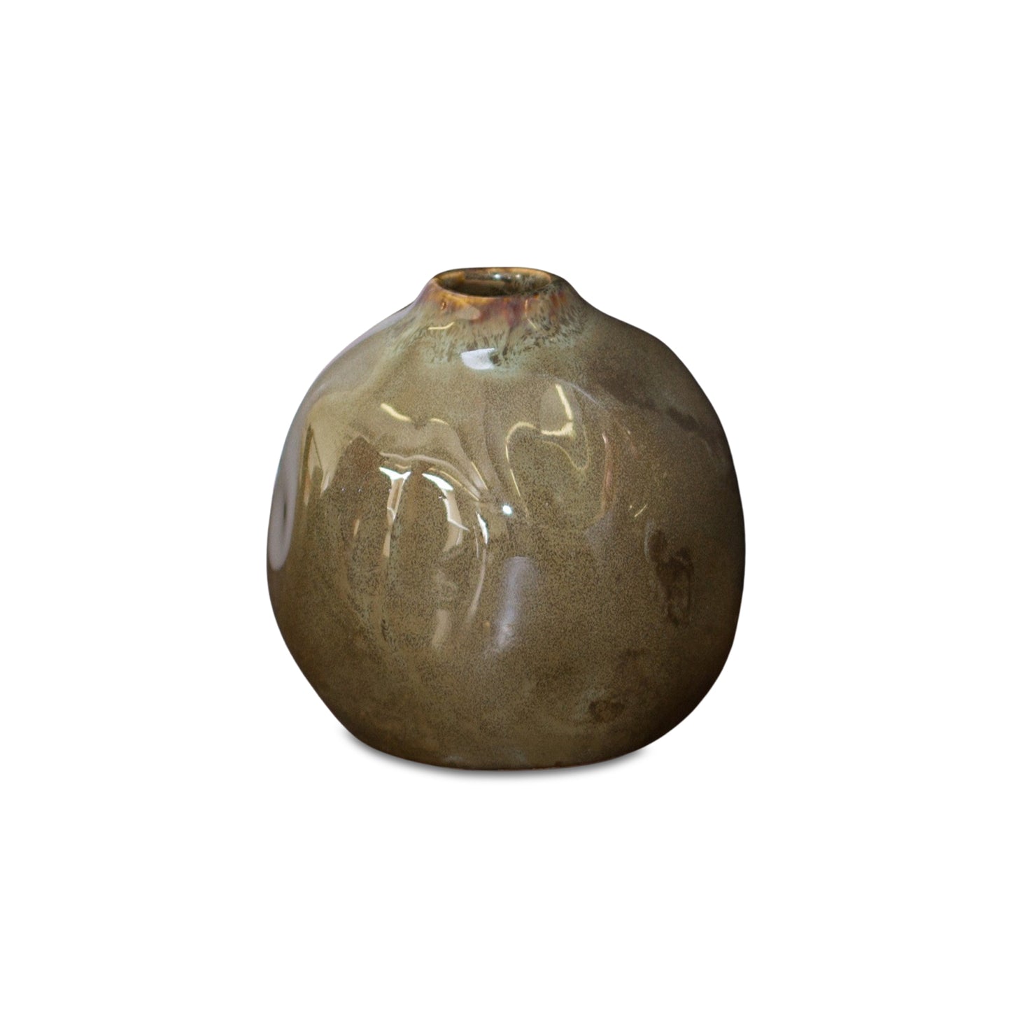 Mushroom Glazed Vase