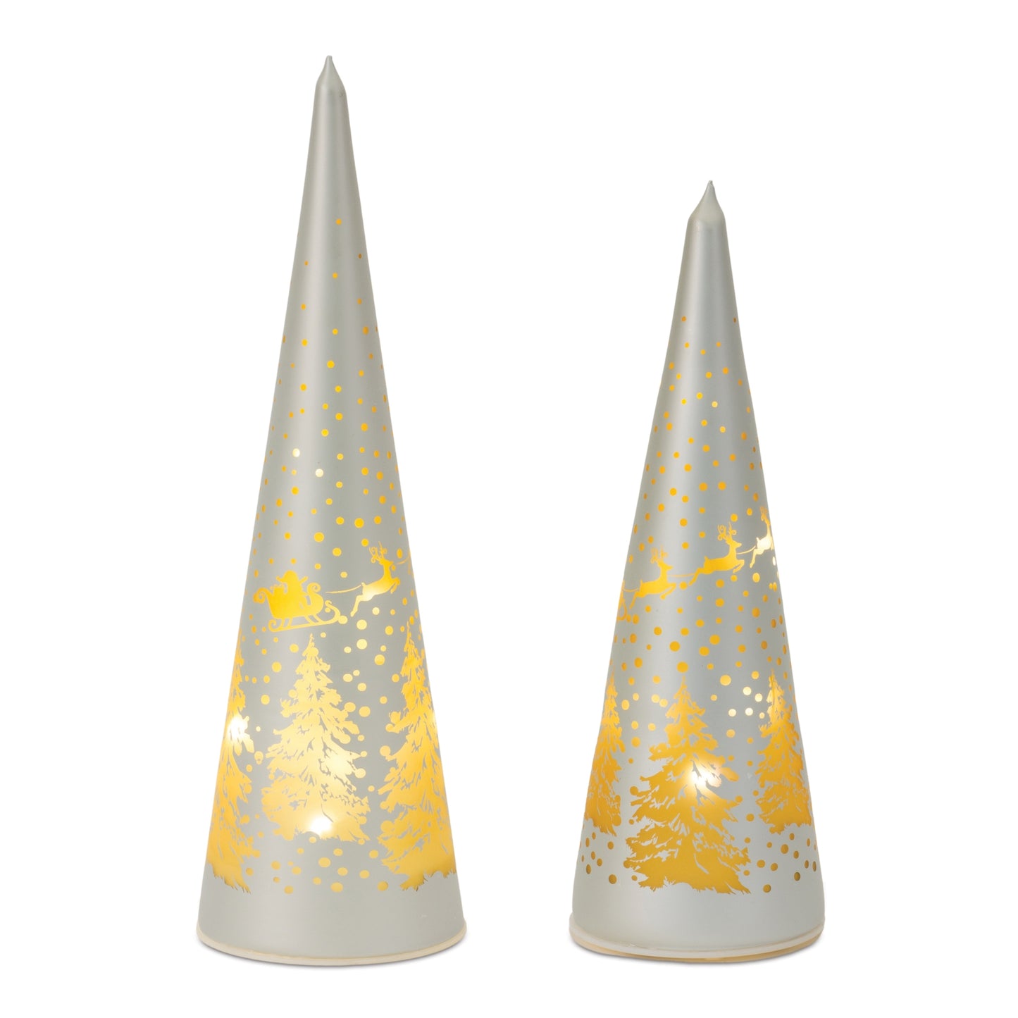 LED Cone Tree Lights