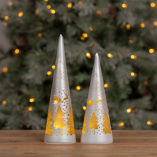LED Cone Tree Lights