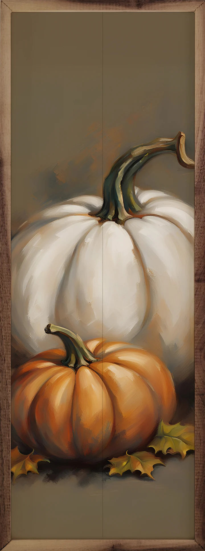 Pumpkin Art Framed