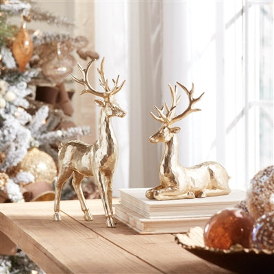 Golen Deer Figurines
