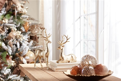 Golen Deer Figurines