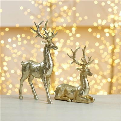 Golen Deer Figurines