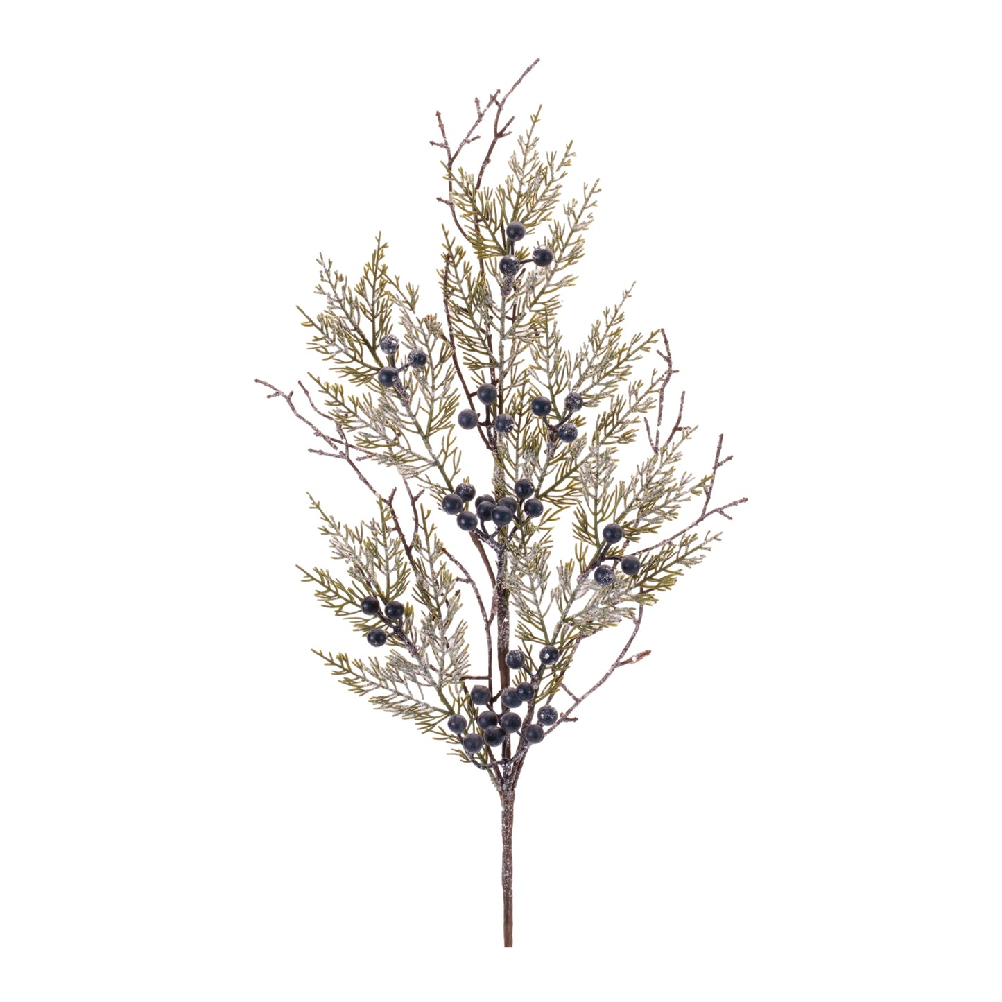 Frosted Juniper Berry Branch