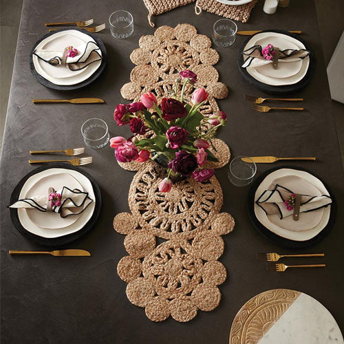 Woven Seagrass Table Runner
