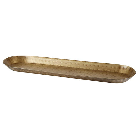 Antiqued Brass Tray