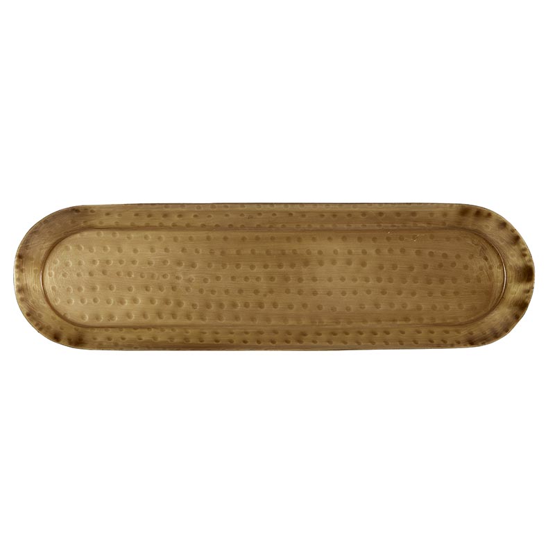 Antiqued Brass Tray