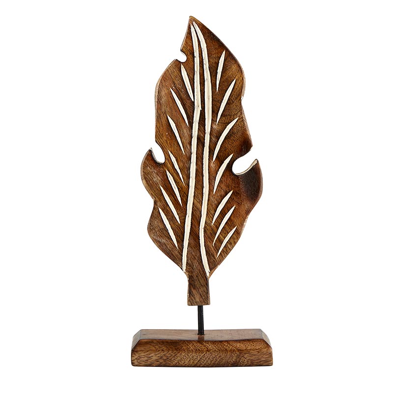 Wood Leaf Stand