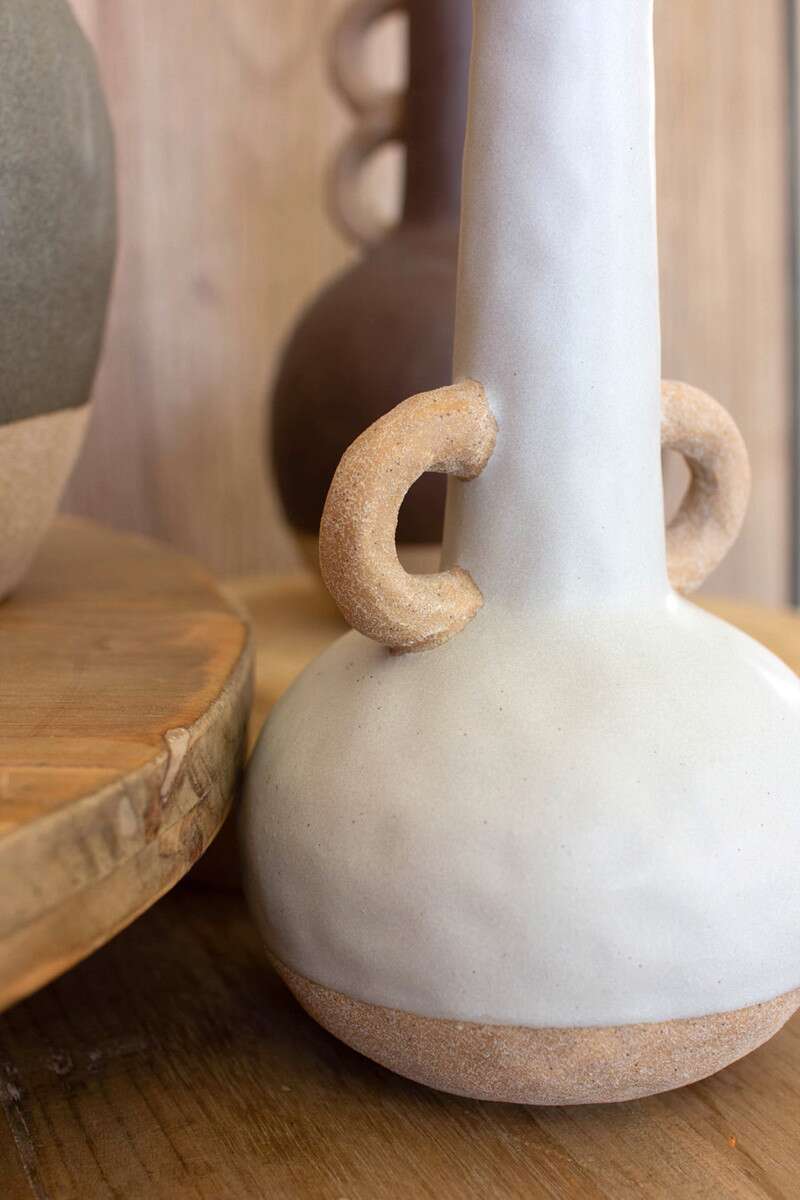 Tall Boho Handle Vase