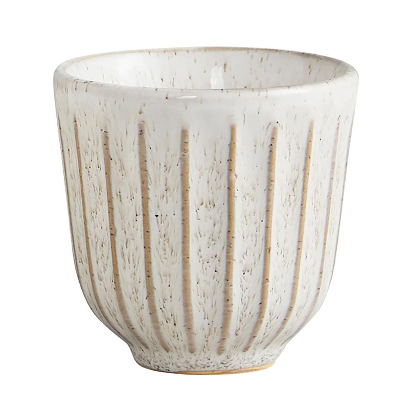 Striped Ridge Pot