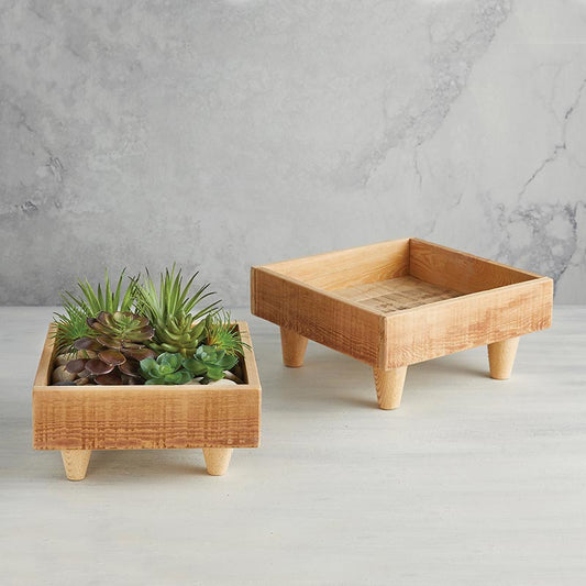 Square Footed Planter