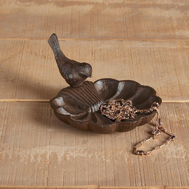 Iron Bird Bath