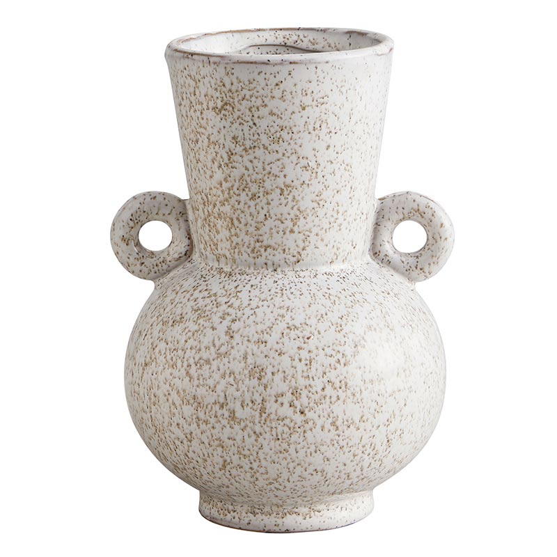 Glazed Speckled Vase
