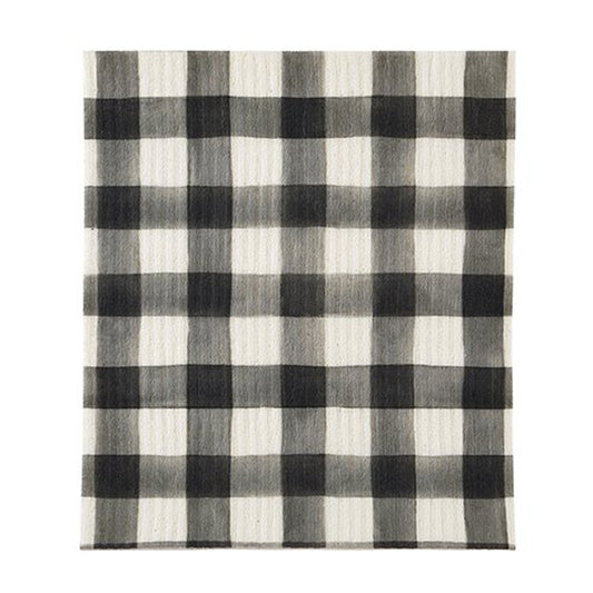 Plaid Organic Dishcloth