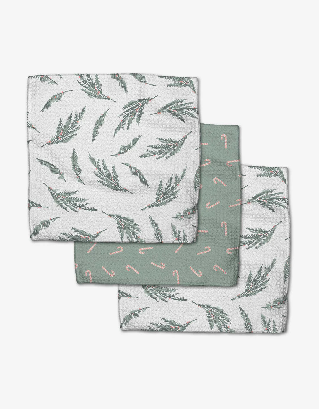 Geometry Dish Cloth Winter