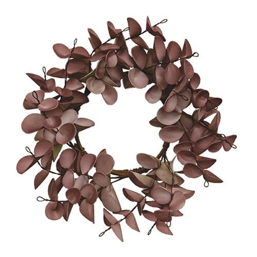 Burgundy Fall Ombre Candle Ring