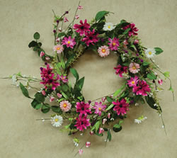 Aster Daisy Wreath - ONLINE EXCLUSIVE