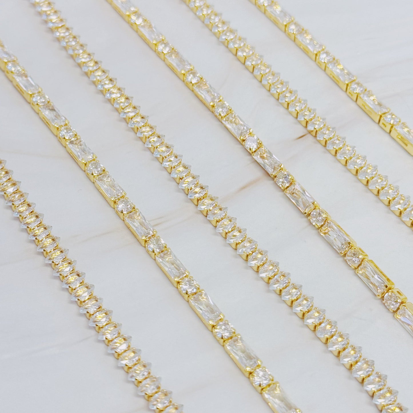 Marquise Cut Tennis Necklace (ONLINE EXCLUSIVE)