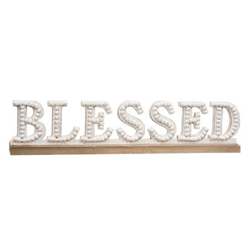 Blessed Beaded Sitter