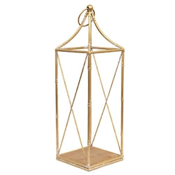 Distressed Gold Lanterns - Set of 2 ONLINE EXCLUSIVE)