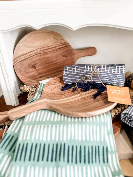 Round Serving Tray 13.7in