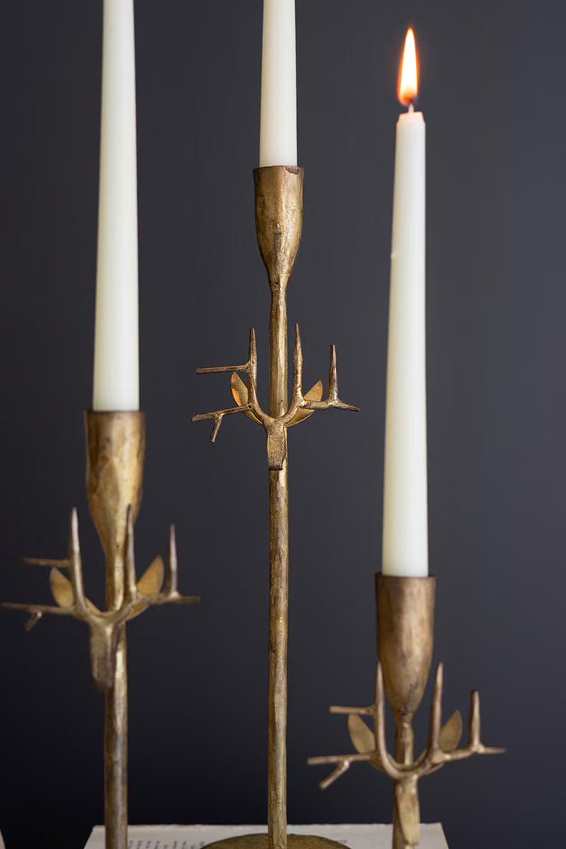 Reindeer Candle Taper Holders